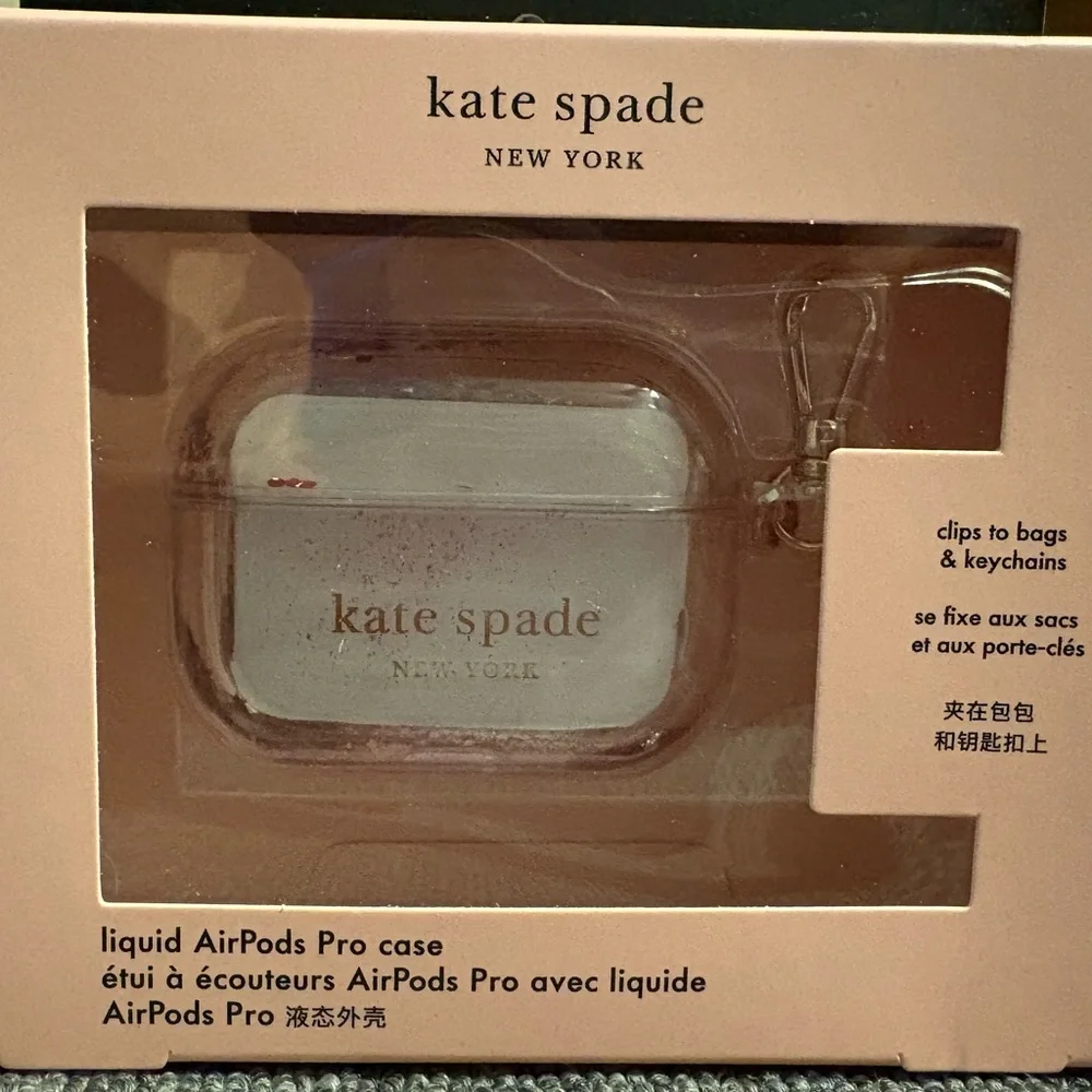 kate spade Sparkling Pink AirPods Pro Case - Picture 6 of 7